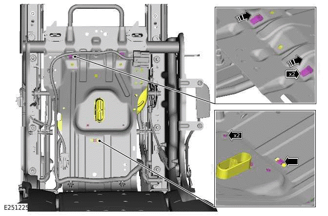 Second Row Seat Cushion Blower